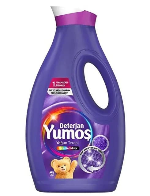 Yumoş Tüm Renkliler için Çamaşır Deterjanı 1500 ml