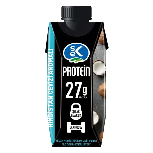 Sek Hindistan Cevizli Protein Süt 330 ml