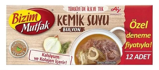 Bizim Kemik Suyu Bulyon 12'li