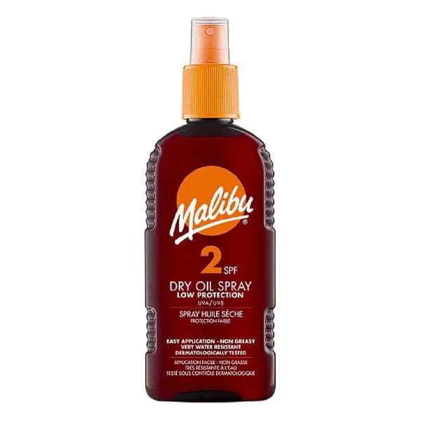 Malibu Kuru Yağ Spreyi SPF2 200 ml