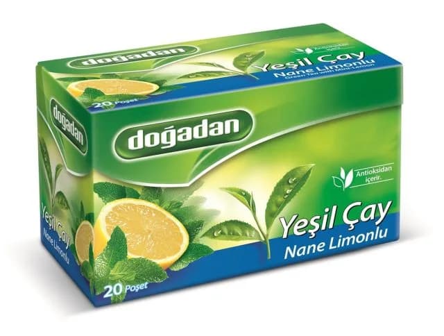 Doğadan Yeşil Çay Nane & Limon 20'li