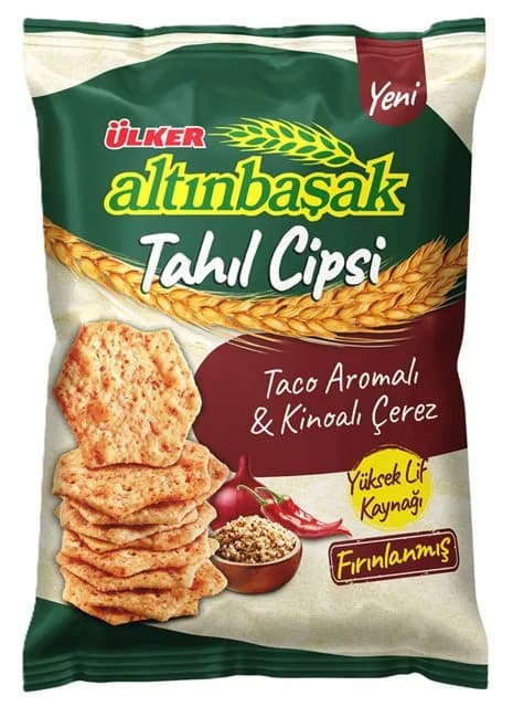 Altınbaşak Taco & Kinoalı Tahıl Cipsi 50 g