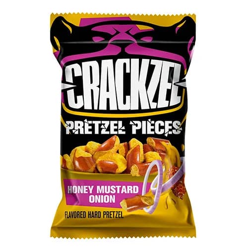 Crackzel Ballı Hardal & Soğan Tadında Kraker 85 g