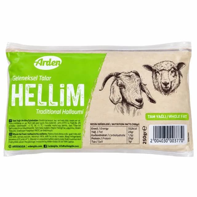 Arden Talar Tam Yağlı Hellim 250 g