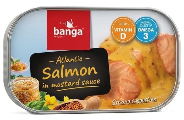 Banga Somon Hardal Soslu 120 g