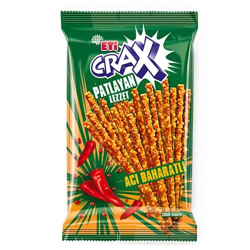 Eti Crax Acılı Baharatlı 50 g