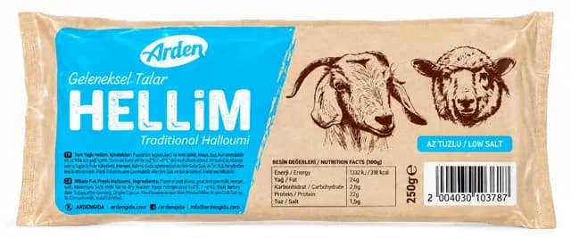 Arden Az Tuzlu Talar Hellim 250 g