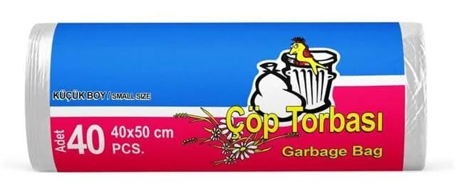 Ögem Mini Boy Çöp Torbası 40'lı 40*50 cm