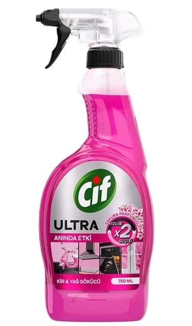 Cif Ultra Kir & Yağ Sökücü 750 ml