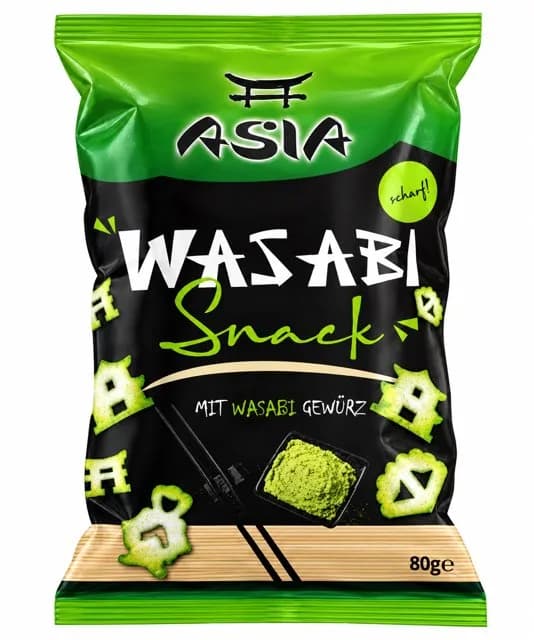 XOX Asia Wasabi Cips 80 g