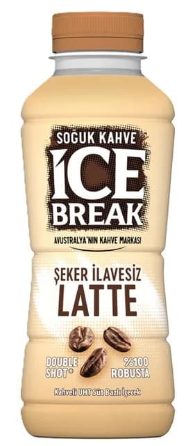 Ice Break Latte Şekersiz 375 ml
