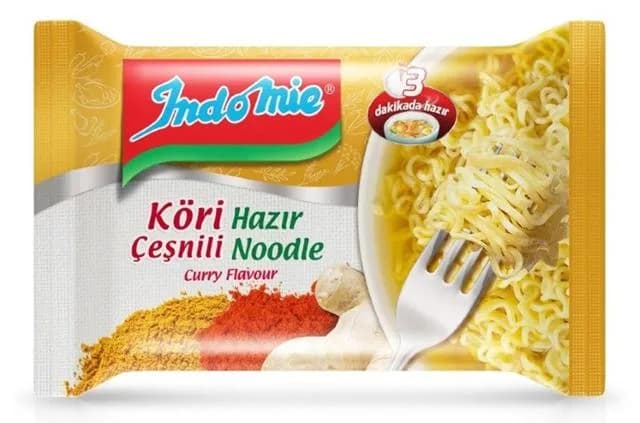 Indomie Köri Çeşnili Noodle 75 g