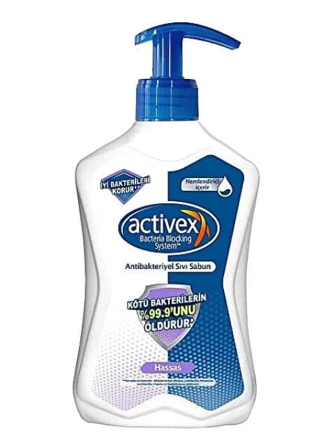 Activex Hassas Antibakteriyel Sıvı Sabun 500 ml