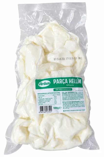 Arden Tam Yağlı Parça Hellim 1 Kg