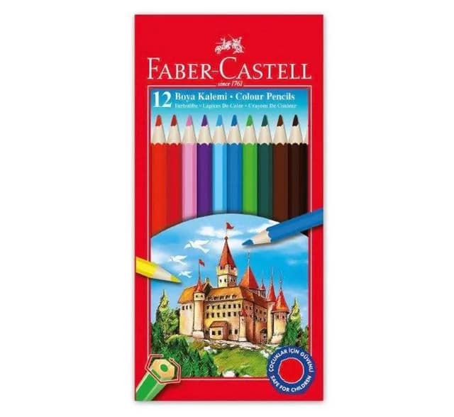 Faber-Castell Boya Kalemi 12'li