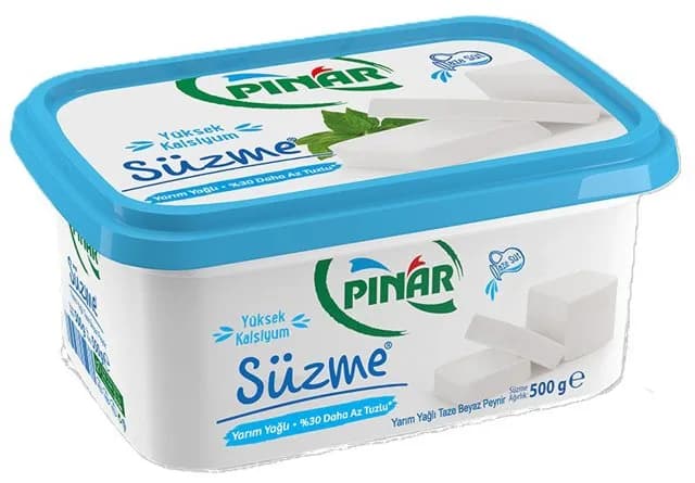 Pınar Yarım Yağlı Süzme Peynir 500 g