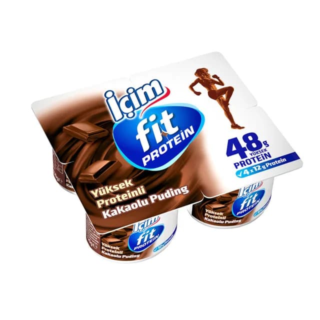 İçim Kakaolu Proteinli Puding 4x120 g
