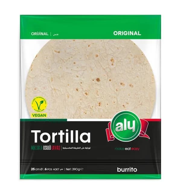 Aly Lavaş 25 cm 10'lu