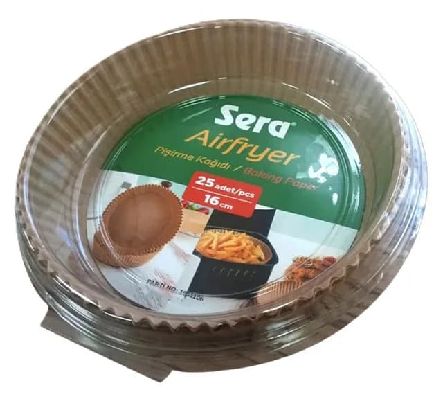 Sera Airfryer Pişirme Kağıdı 25'li