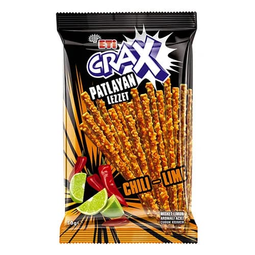 Eti Crax Misket Limon Aromalı Acılı 50 g