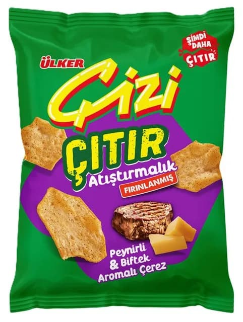 Ülker Çizi Çıtır Peynir & Biftek 50 g
