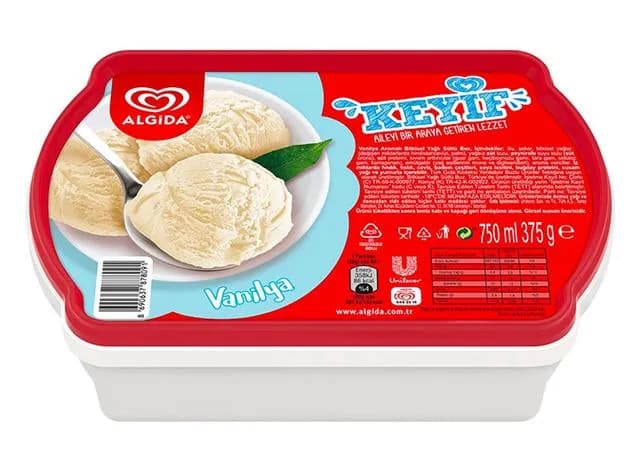 Algida Keyif Vanilya 750 ml