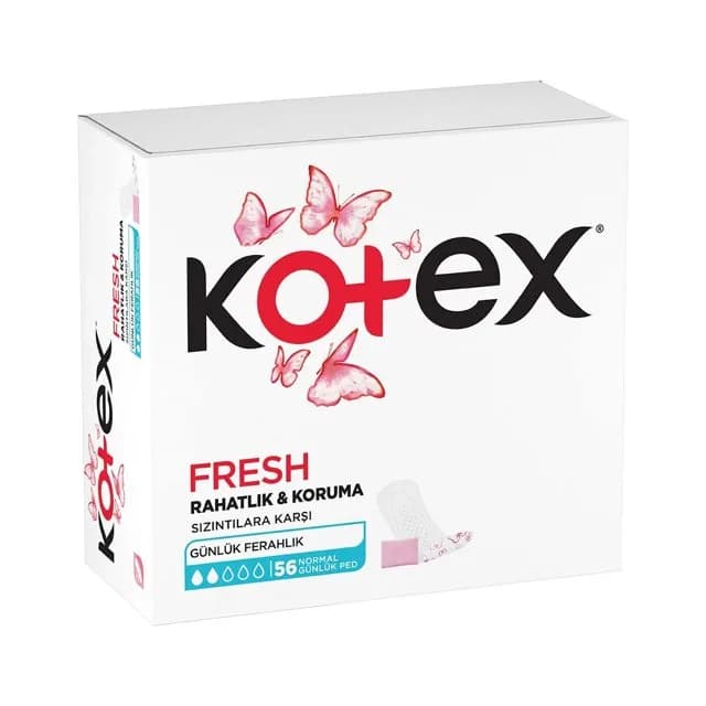 Kotex Günlük Ped Normal 56'lı