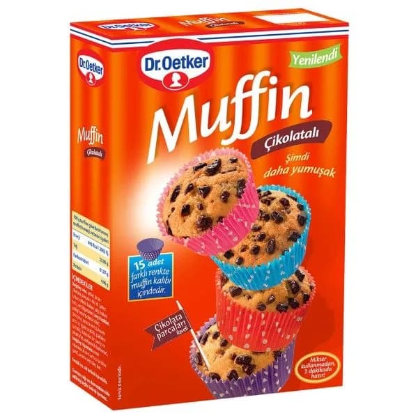 Dr.Oetker Çikolatalı Muffin 345 g