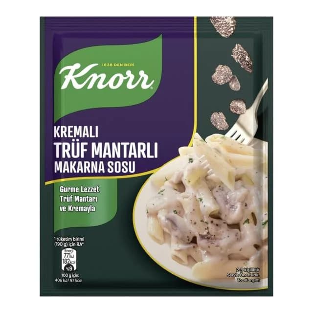 Knorr Kremalı Trüf Mantarlı Makarna Sosu 52 g