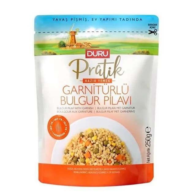 Duru Garnitürlü Bulgur Pilavı 250 g