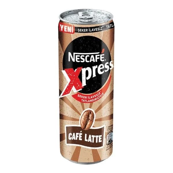 Nescafe Xpress Cafe Latte Şekersiz 250 ml